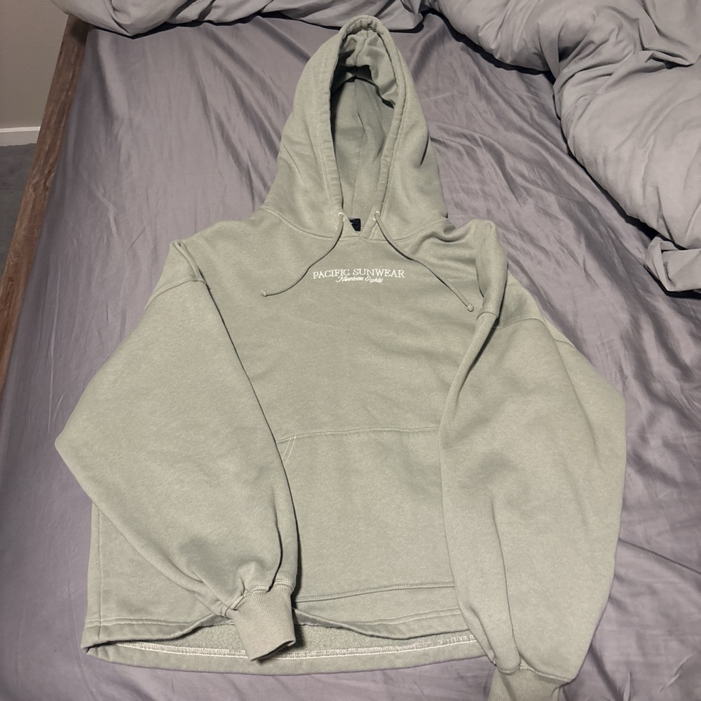 PacSun sage green Hoodie